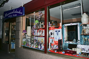 Escaparate tienda Regalos Linamar